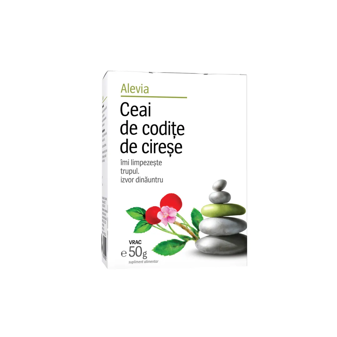 Ceai de codite de cirese, 50 g, Alevia