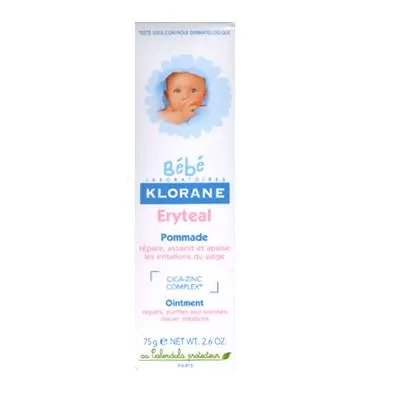 KLORANE BEBE eryteal unguent reparator x 75ml