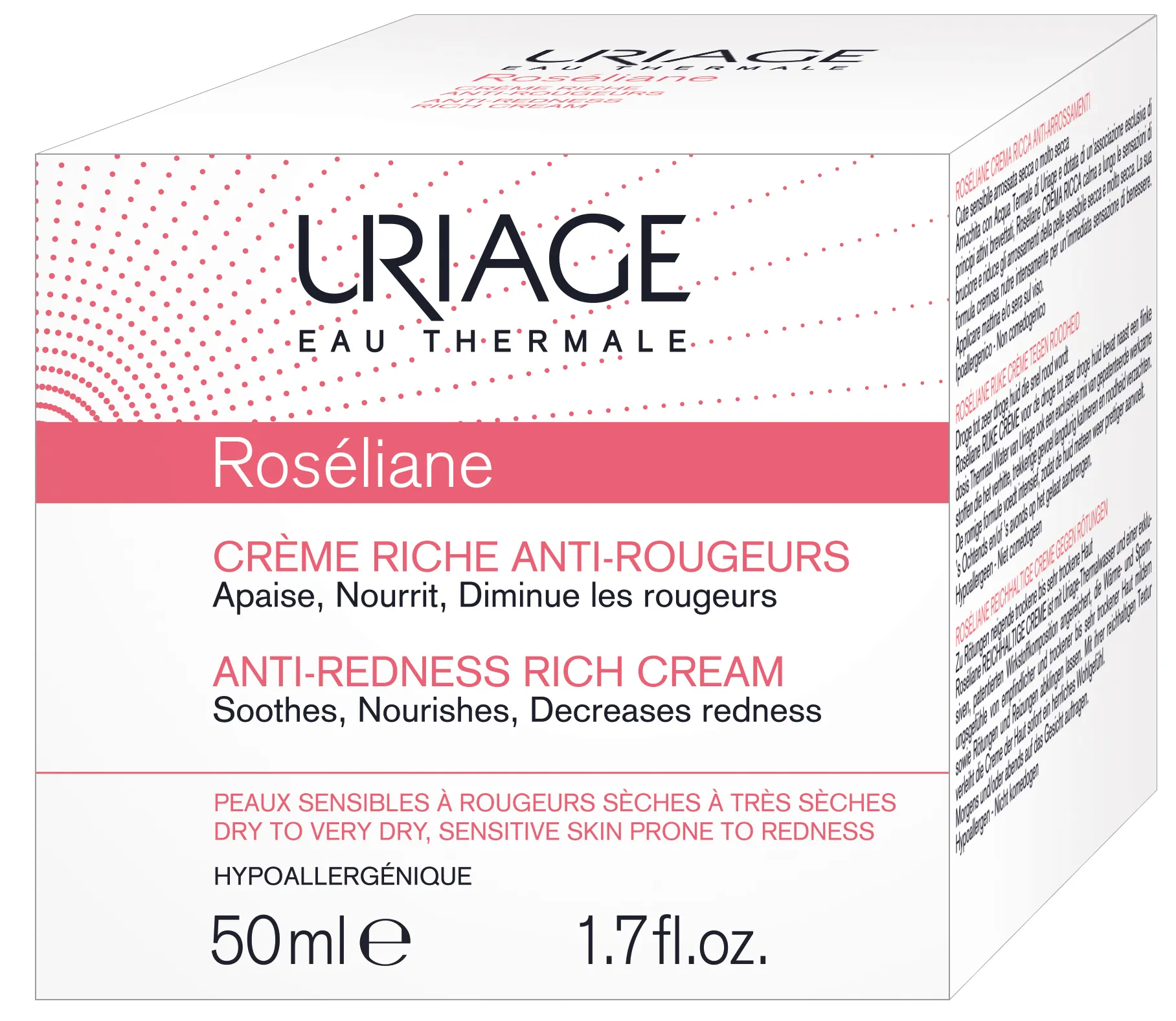 Uriage Roseliane Crema Antiroseata Textura Bogata  50ml