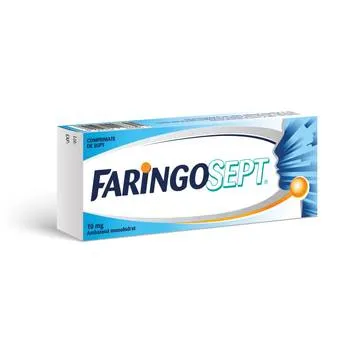 Faringosept 10mg, 10 comprimate, Terapia