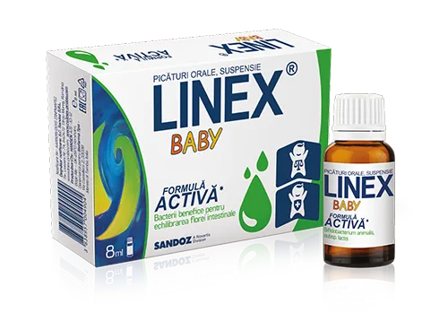 Linex Baby-pic.orale,susp. x 8ml-Sandoz RO