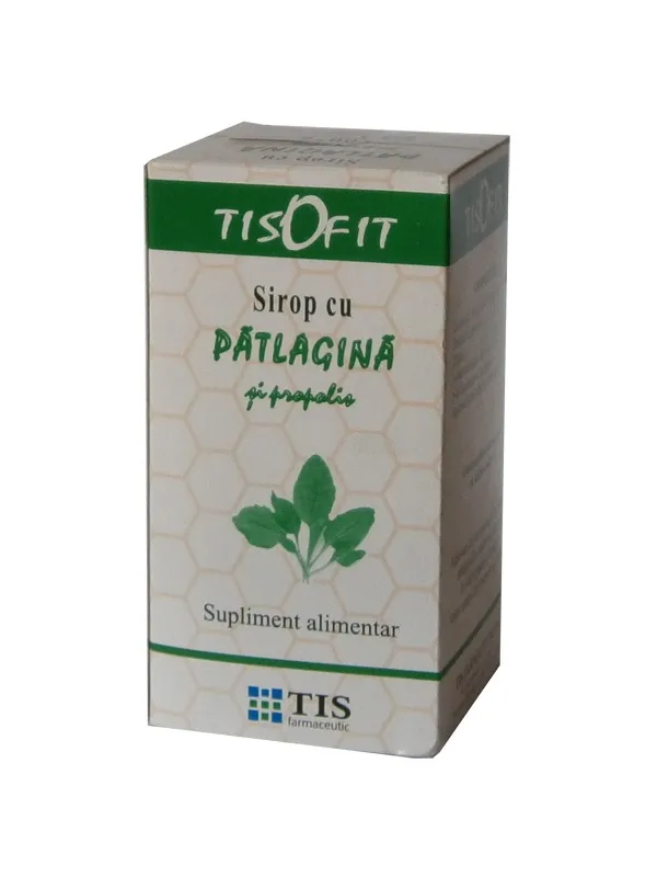 TISOFIT sirop cu patlagina si propolis