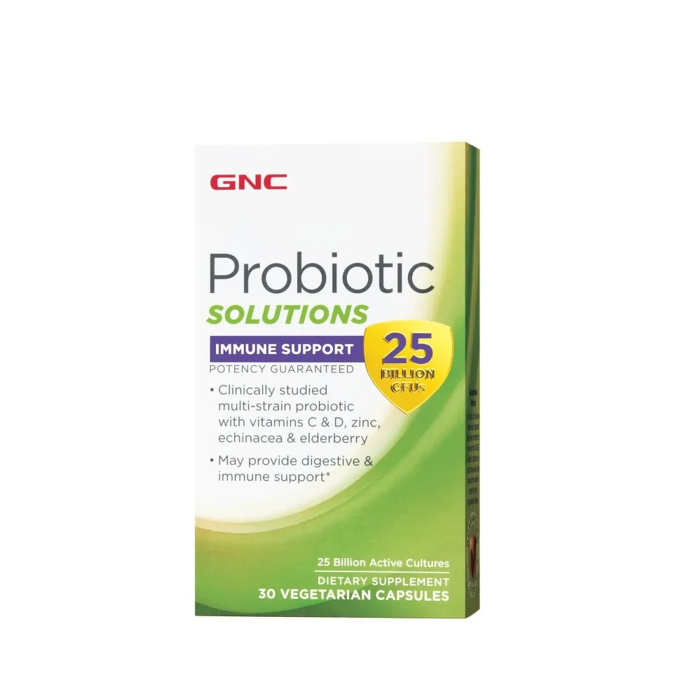 GNC PROBIOTIC SOLUTIONS IMMUNE SUPPPORT X 30 CAPSULE VEGETALE