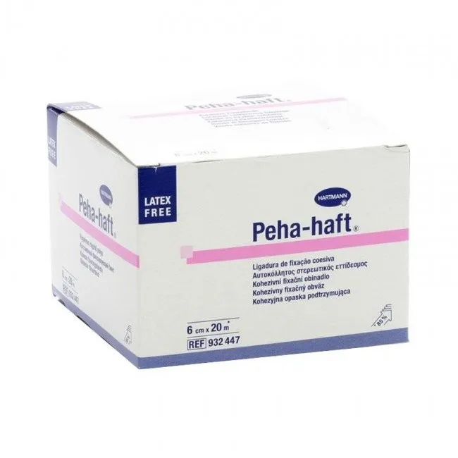 HARTMANN PEHA-HAFT BANDAJ ELASTIC DE FIXARE AUTOADEZIV 6CM X 20M X 1BUC