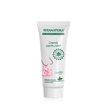 Crema pentru sani cu extracte naturale, 75ml, VivaNatura