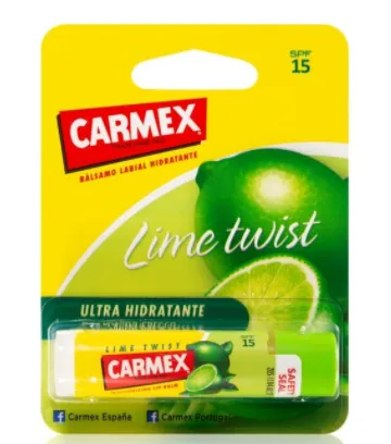 Carmex Balsam buze LIME stick SPF15 x 4.25g