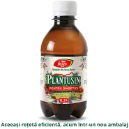 Sirop Plantusin Diabetici x 250ml (Fares)