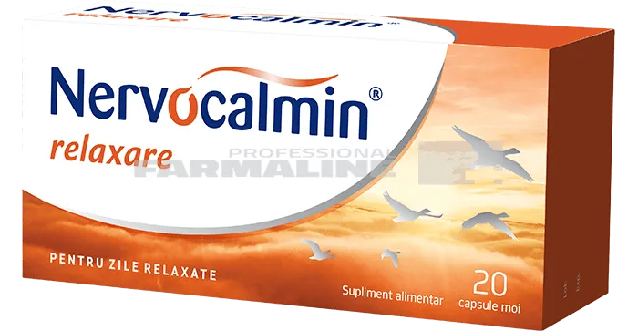 Nervocalmin Relaxare 20 capsule moi