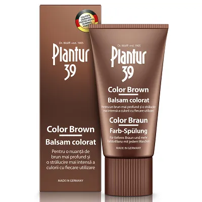 PLANTUR 39 BALSAM PENTRU PAR BROWN 150ML