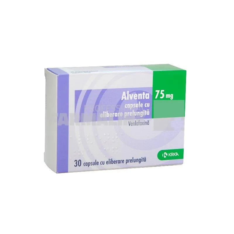 ALVENTA 75 mg x 30 CAPS. ELIB. PREL. 75mg KRKA D.D. NOVO MESTO