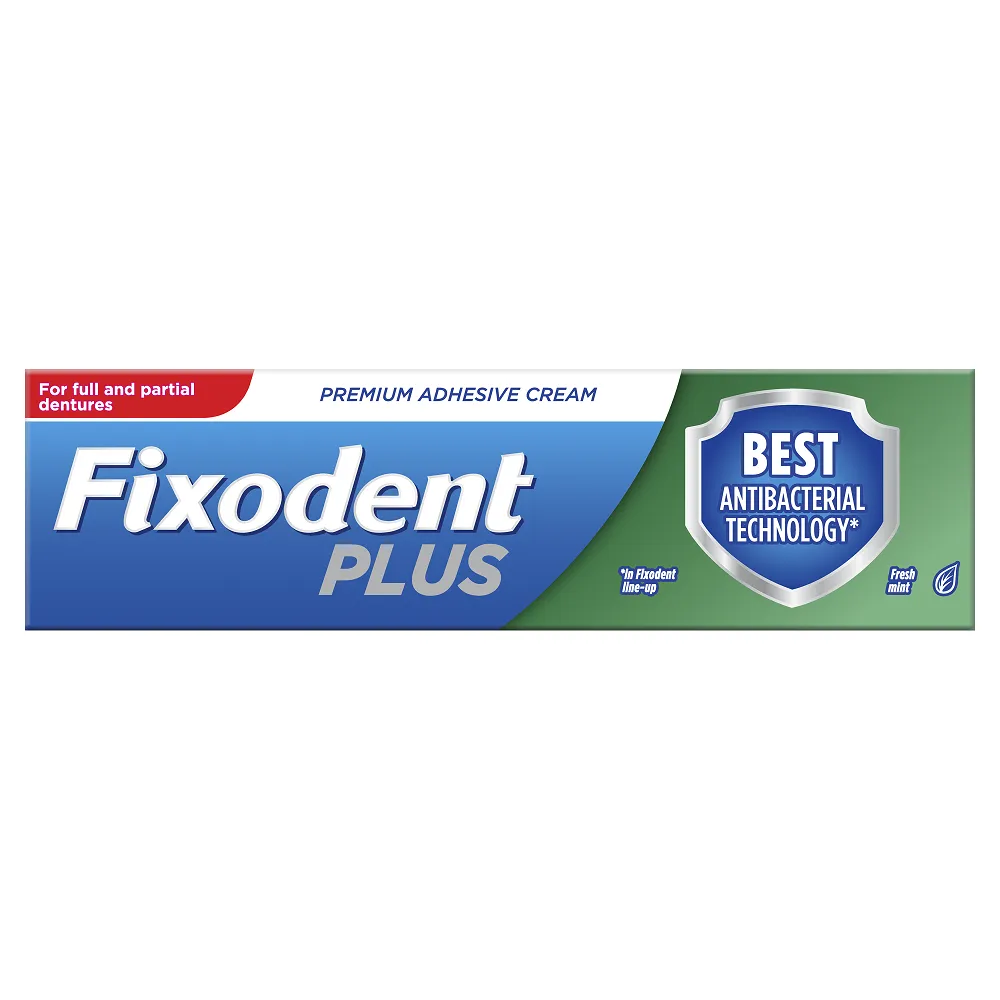 Fixodent Plus Dual Protect crema adeziva pentru proteza dentara, 40 ml, P&G