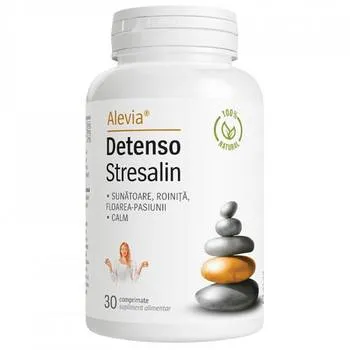 Detenso Stresalin, 30 comprimate, Alevia