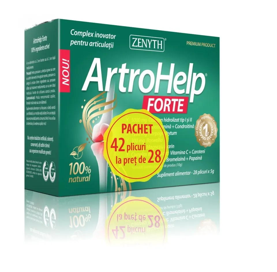 ZENYTH ARTROHELP FORTE 28PLICURI + 14PLICURI GRATIS