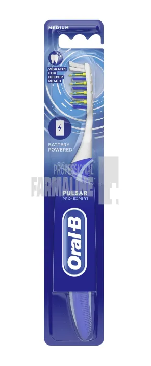 Oral B Periuta de dinti manuala cu baterie Pulsar Pro-Expert 35 Medium