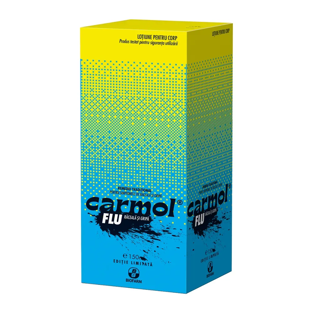 Carmol Flu raceala gripa x 150ml albastru