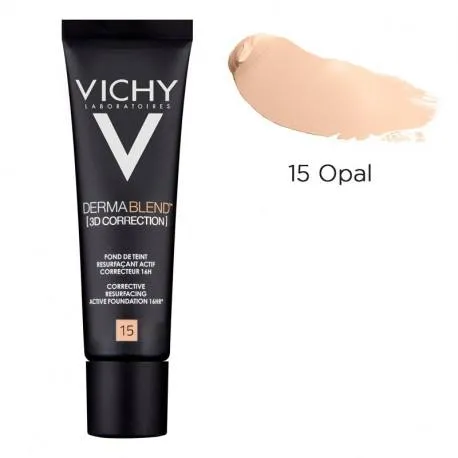 Vichy Dermablend 3D, fond de ten corector, nuanta 15, 30ml