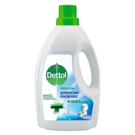 Dezinfectant pentru rufe Fresh Cotton, 1500 ml, Dettol