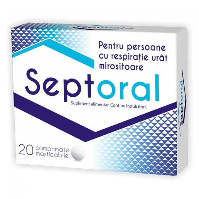 SEPTORAL X 20 COMPRIMATE MASTICABILE  ZDROVIT