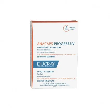 Ducray Anacaps Progressive, 30 capsule