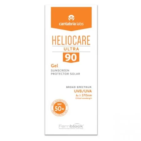 Gel pentru protectie solara cu SPF 50+ Heliocare Ultra 90, 50 ml, Cantabria Labs