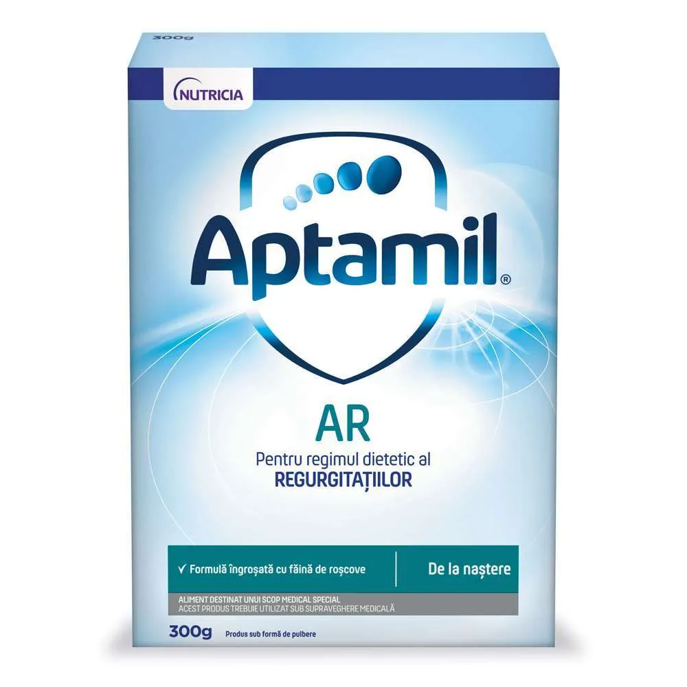 APTAMIL AR, PENTRU REGIMUL DIETETIC AL REGURCITATIILOR,
300g, de la nastere