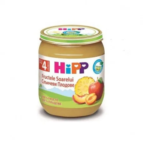 Hipp Piure fructele soarelui, +4luni, 125g