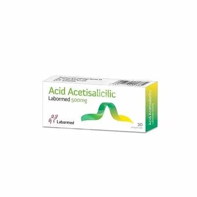 LABORMED ACID ACETILSALICILIC 500MG X 20 COMPRIMATE