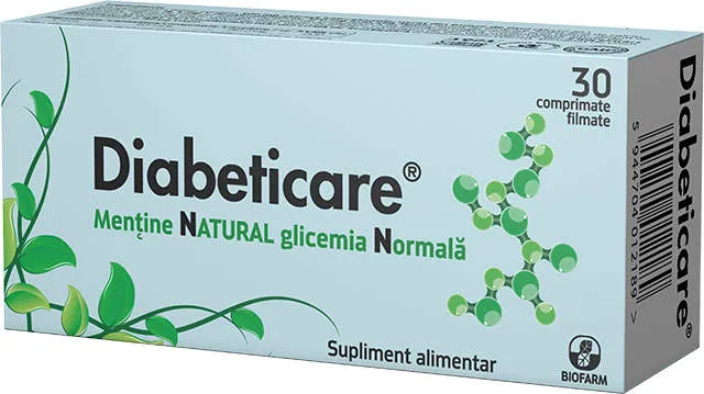 DIABETICARE 30 COMPRIMATE FILMATE