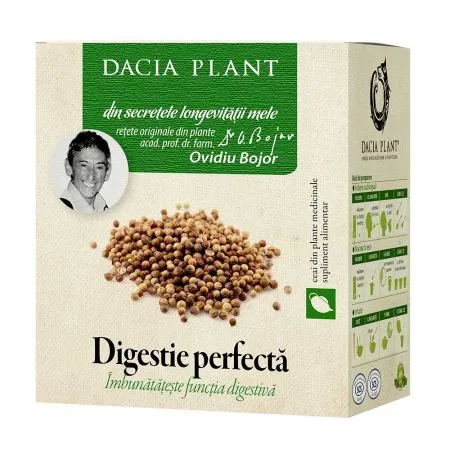 Ceai Digestie perfecta, 50g, Dacia Plant