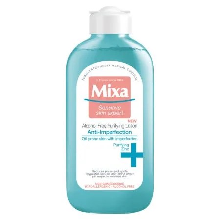 Lotiune de curatarea anti-imperfectiuni pentru tenul cu tendinta de ingrasare, 200 ml, Mixa