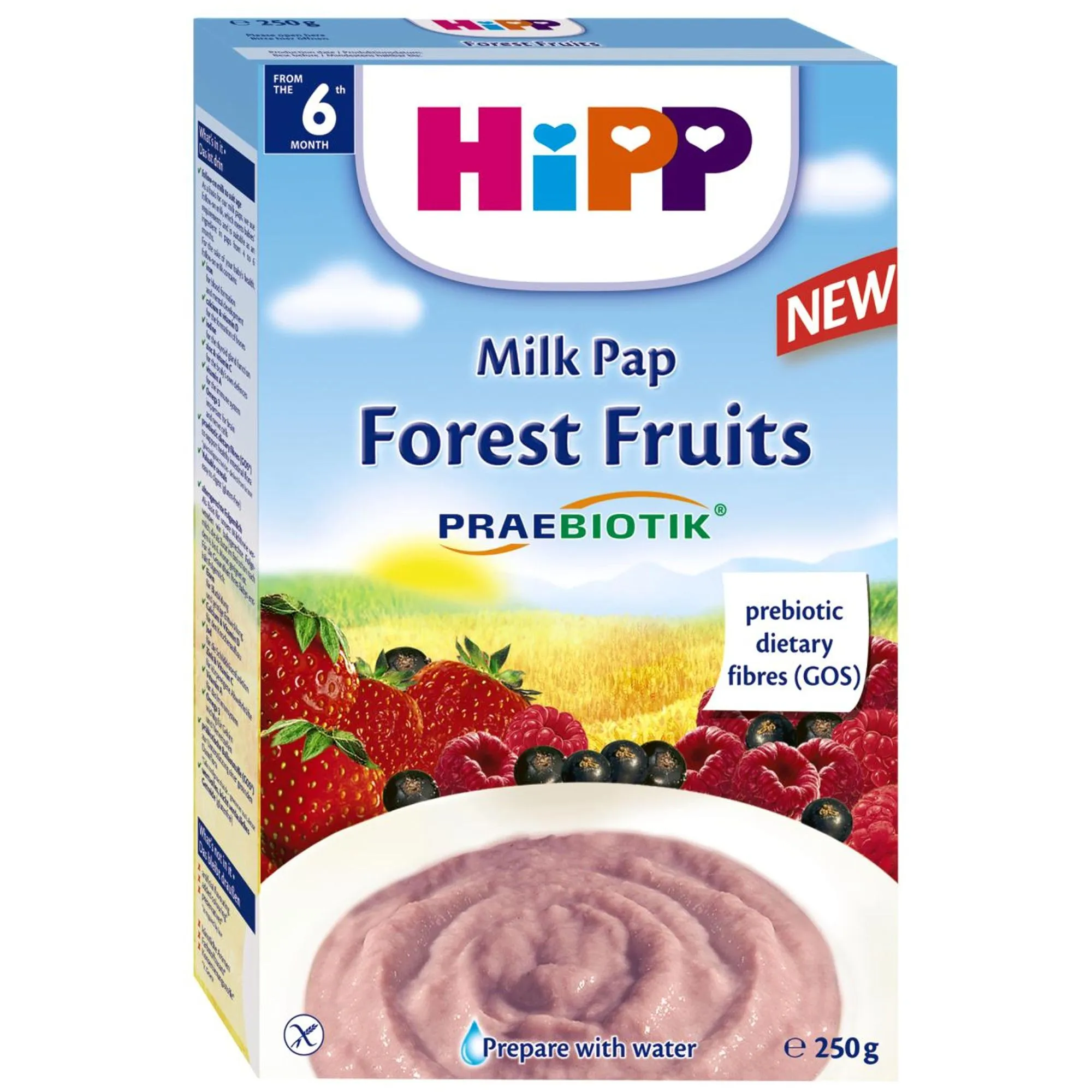 Hipp Cereale cu Fructe de Padure 6 luni+ 250g