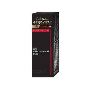 Gerovital H3 Derma+ Premium Care Gel depigmentare pete 30 ml