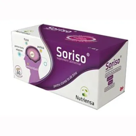 Soriso, 60 comprimate, Antibiotice SA