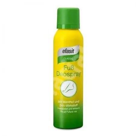 Spray odorizant pentru picioare, 150 ml, Efasit Classic