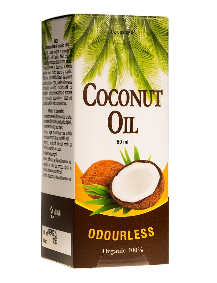 Ulei Cocos 50ml - Adya Green Pharma