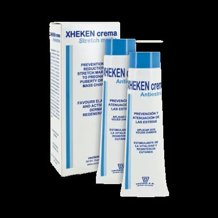 Crema Xheken impotriva ridurilor si vergeturilor, 2 x 100 ml, Vectem