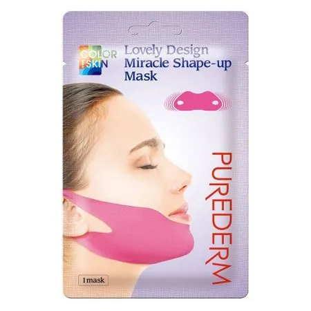 Masca hidrogel modelatoare pentru barbia dubla Miracle Shape-up, 10 g, Purederm