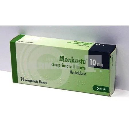 MONKASTA 10 mg x 28 COMPR. FILM. 10mg KRKA D.D., NOVO MEST