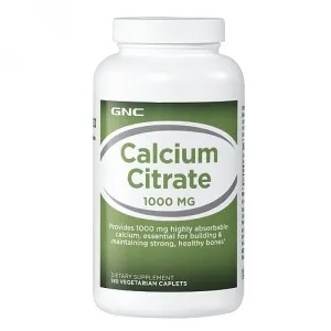 GNC Calcium citrate 1000mg 180cps