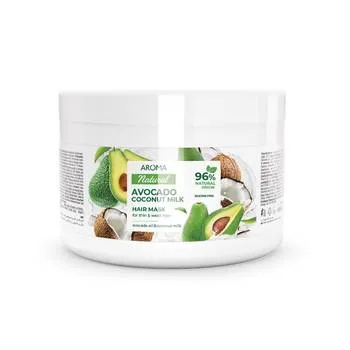 Masca pentru par cu avocado si lapte de cocos Natural, 450ml, Aroma