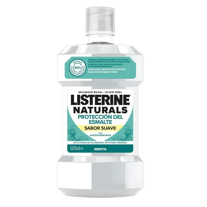 LISTERINE APA DE GURA NATURALS ENAMEL 500ML