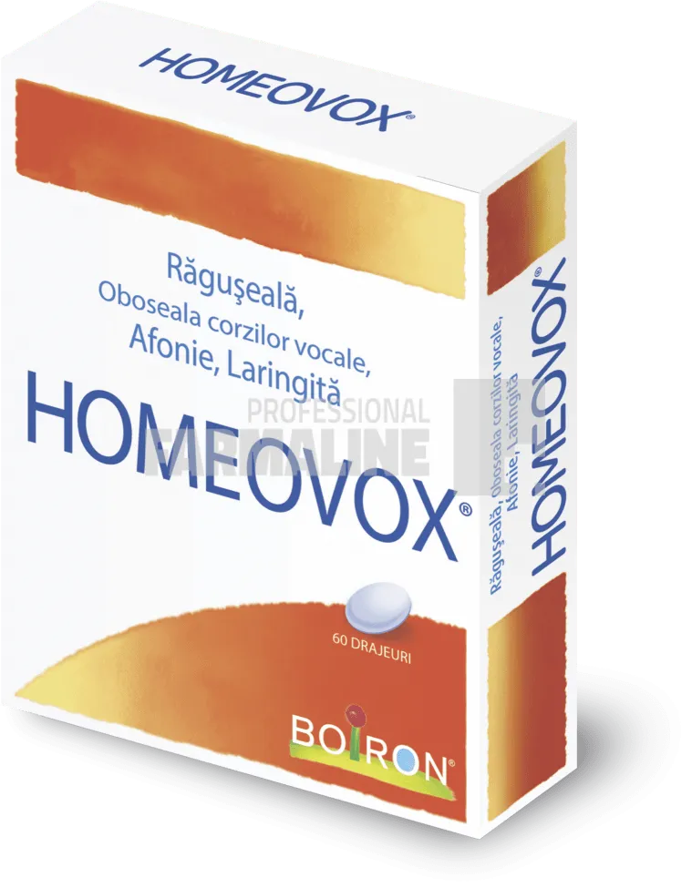 Homeovox 60 drajeuri