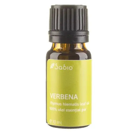 Ulei 100% pur esential Verbena, 10 ml, Sabio