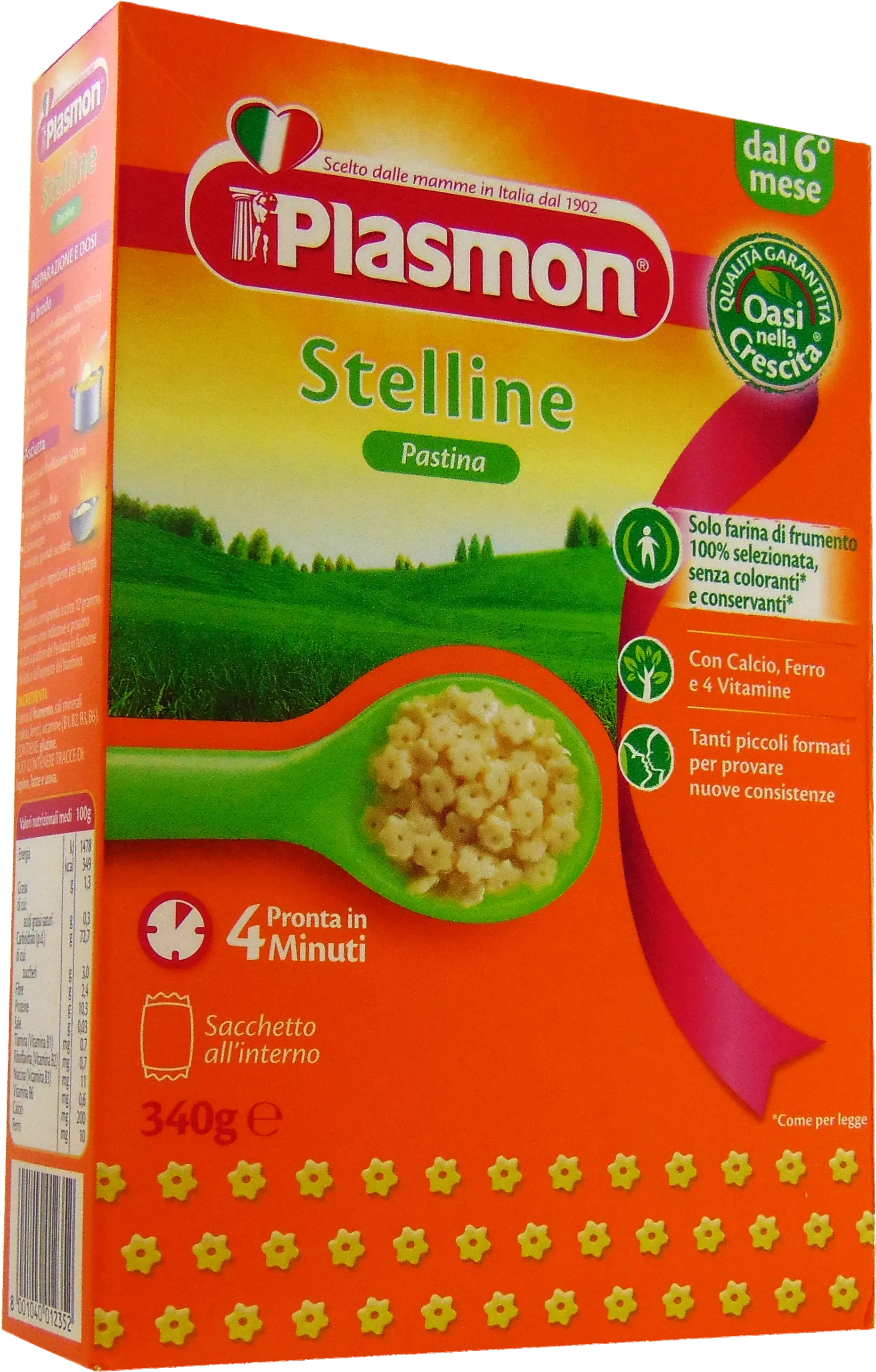 Plasmon paste Steline x 340 grame