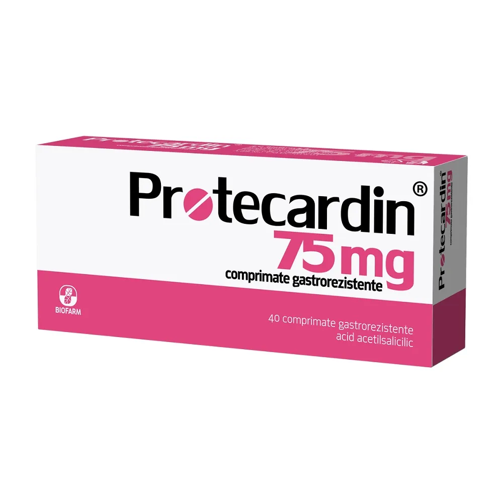 Protecardin 75mg x 40 comprimate