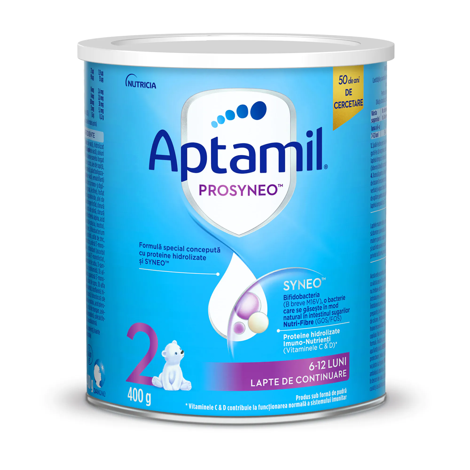 Lapte praf Aptamil HA2 Prosyneo, 400g, Nutricia