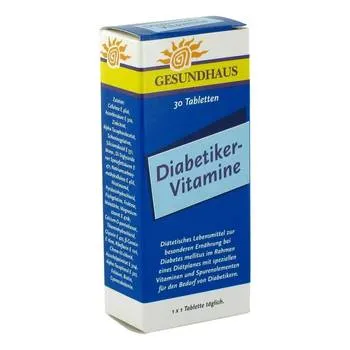 Diabetiker vitamine, 30 tablete, Worwag