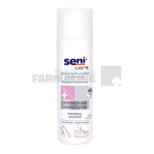 Seni Care Spuma pentru curatarea si ingrijirea corpului 500 ml