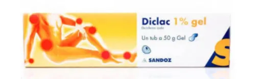 Diclac 1% gel x 50g