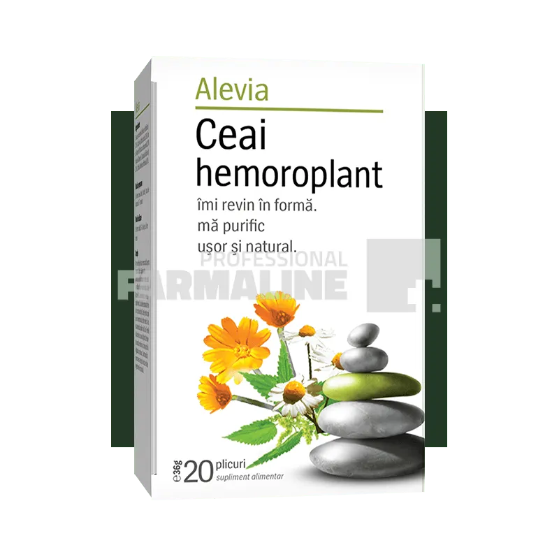 Alevia Ceai hemoroplant 20 plicuri